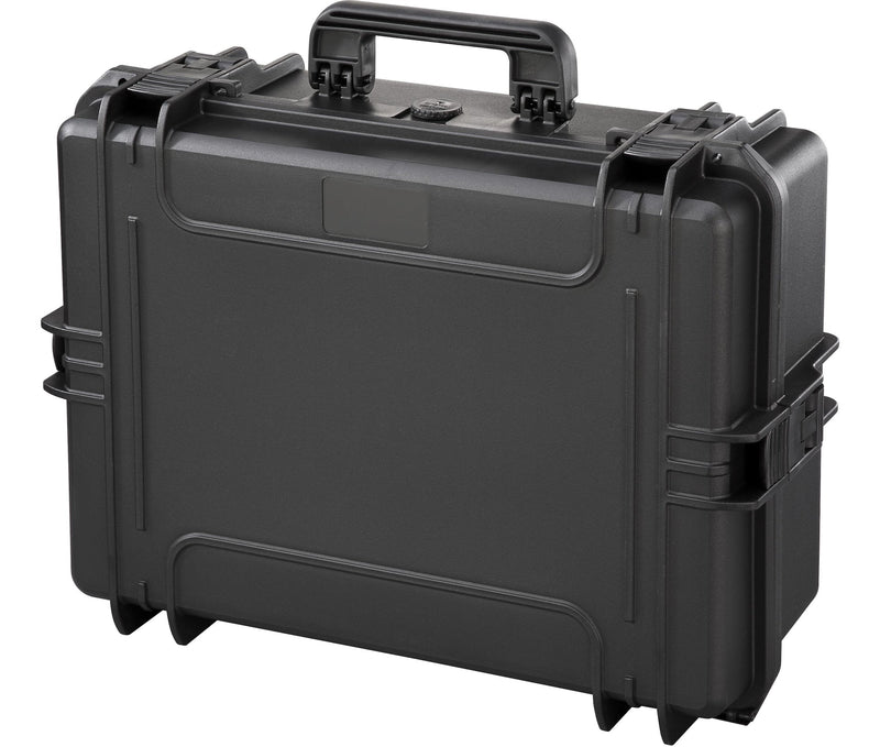 Portable IP67 Waterproof Case/Tool Box with Foam Layers, Black, Large, 22-in A2239