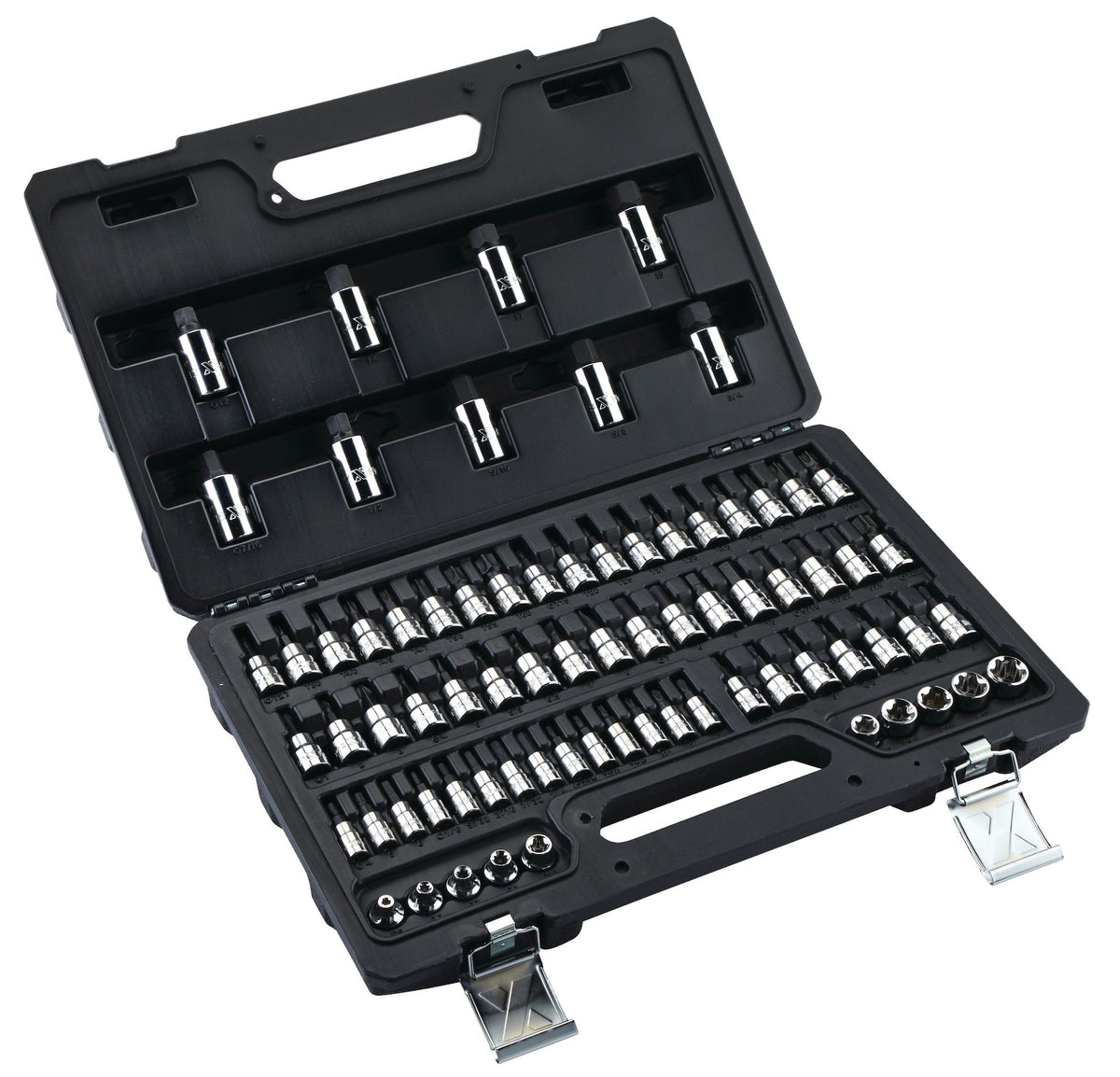 Professional Grade Bit Socket Set, 75-pc