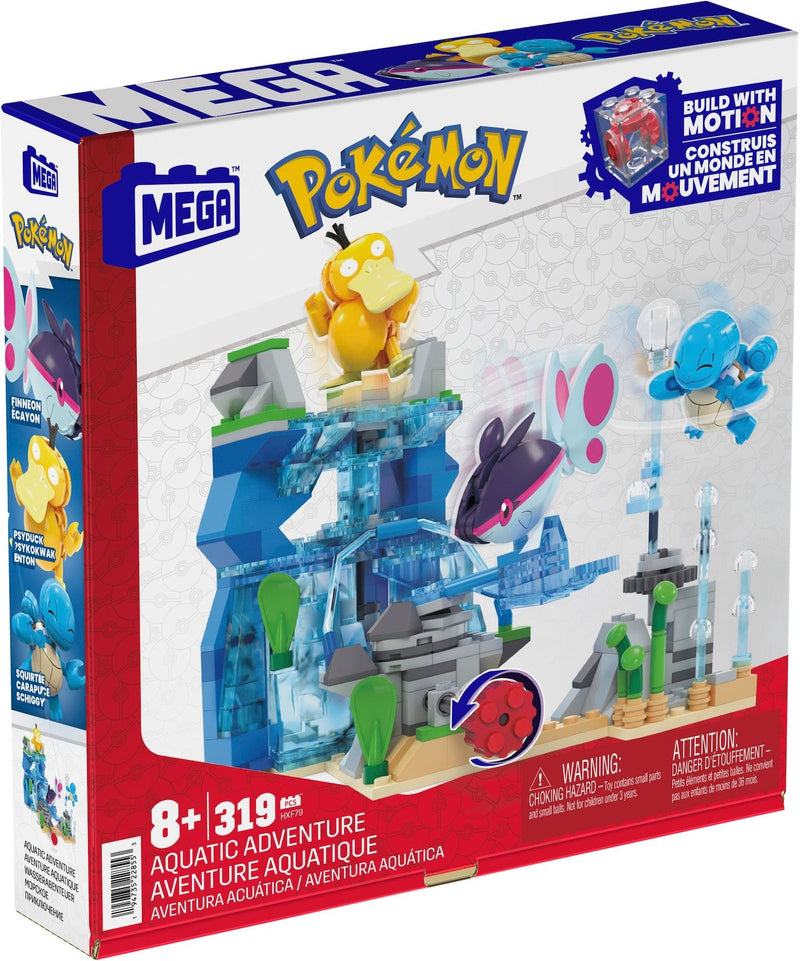 Mega Adventure Builder Aquatic Adventure Toy Building Set, 319-pc P9575