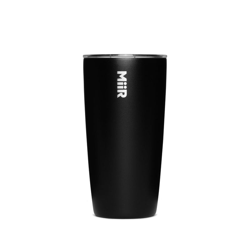 Insulated Stainless Steel Travel Tumbler with Press-Fit Slide Lid, Black, 16-oz M9898