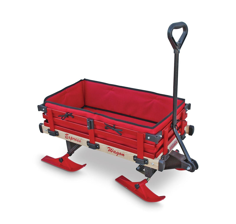 Industries All-Season Foam Padded Seat Cushion & Side Pads For Convertible Wagon Sleigh/Sled, Red G6780