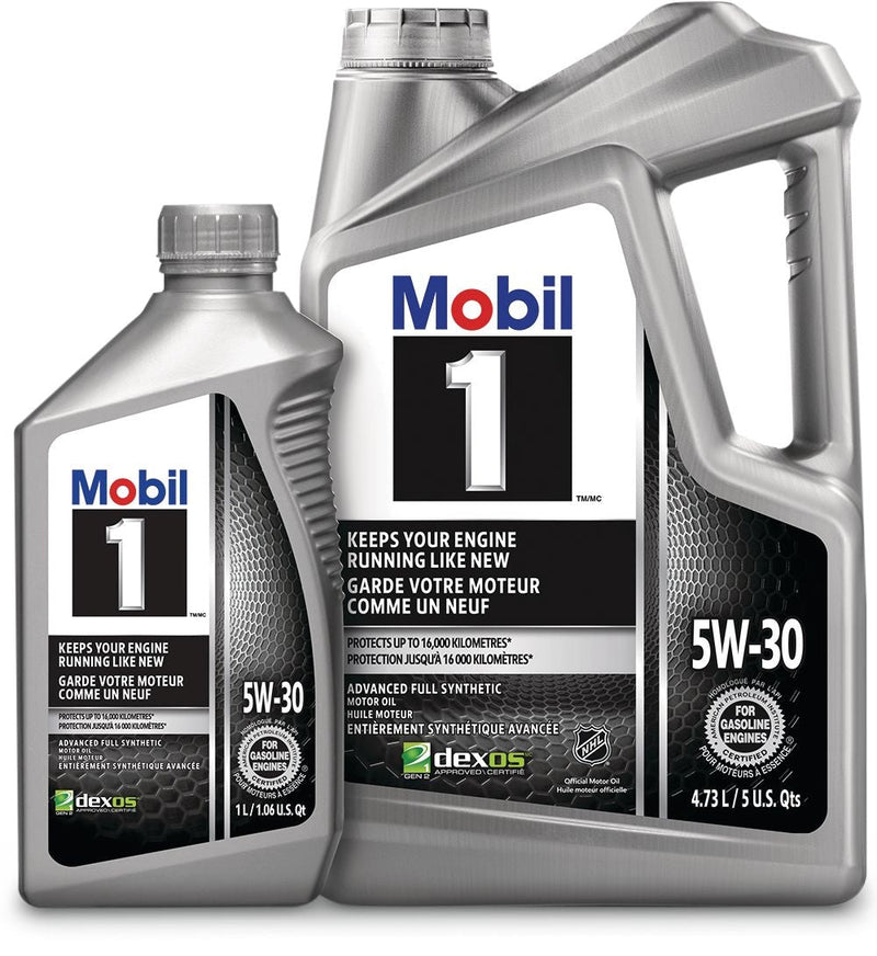 5W30 Synthetic Engine/Motor Oil Set, 4.73-L + 1-L M2027
