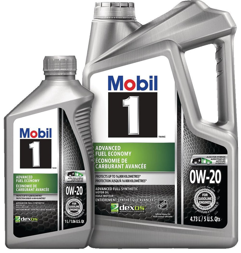 Advanced Fuel Economy 0W20 Synthetic Engine/Motor Oil Set, 4.73-L + 1-L I1166