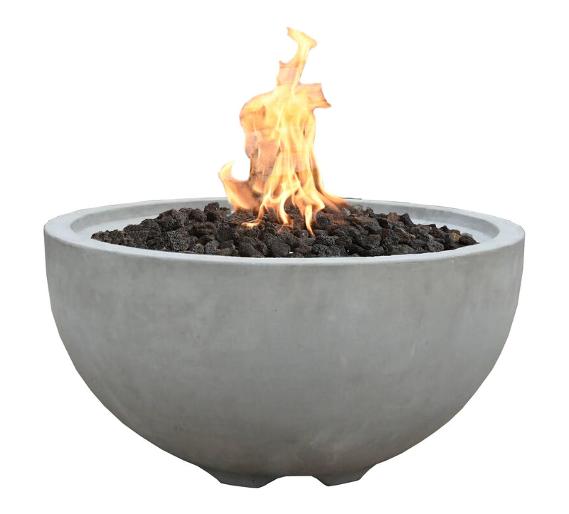 Nantucket Outdoor Gas-Fueled Fire Bowl, 40,000 BTUs, 27 x 27 x 14-in B2389