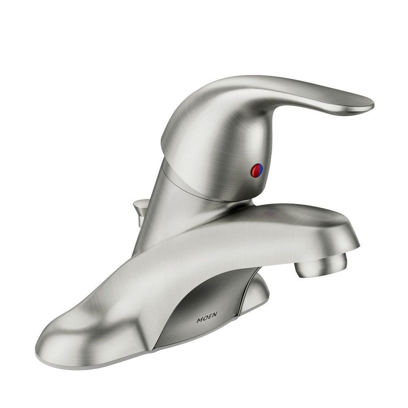 Adler Single Handle Bathroom Faucet, Spot-resistant Brushed Nickel W0104