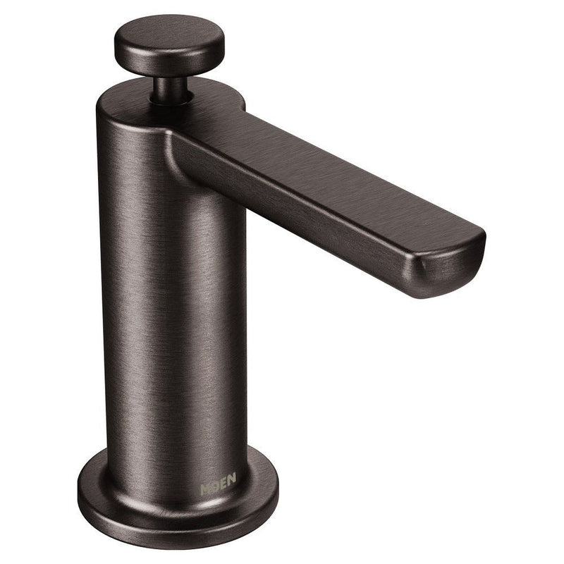 Align Single Handle High Arc Modern Pull Down Kitchen Faucet with Power Clean, Black Stainless Steel Z4869