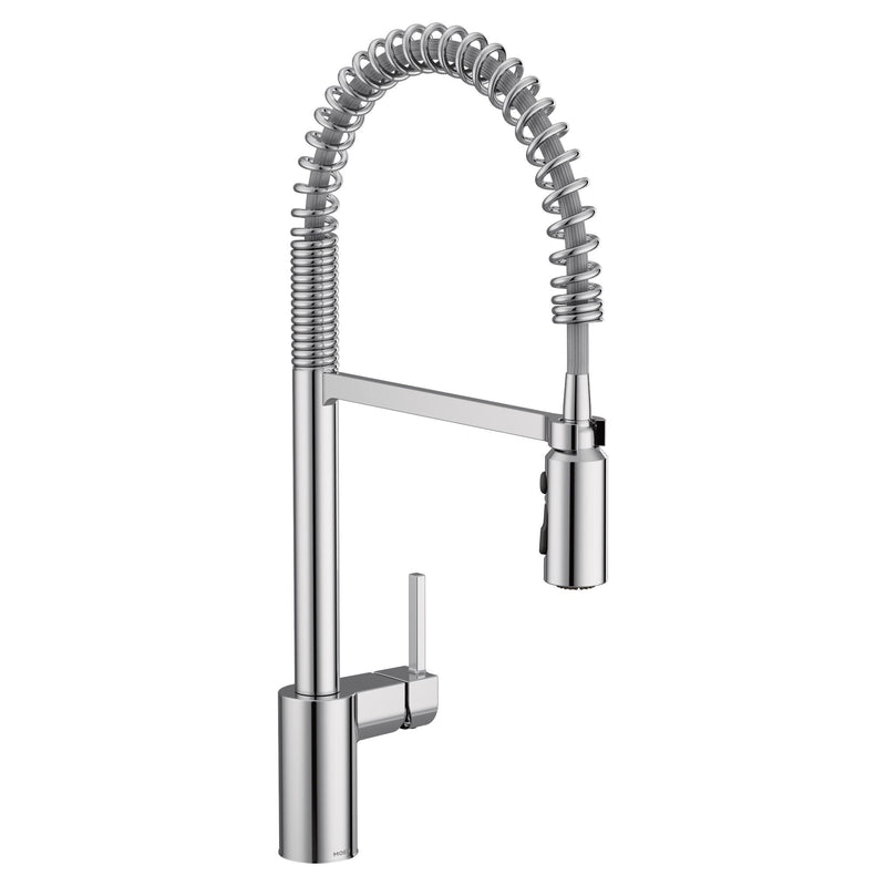 Align Single Handle High Arc Pull Down Sprayer Kitchen Faucet, Chrome Z4856