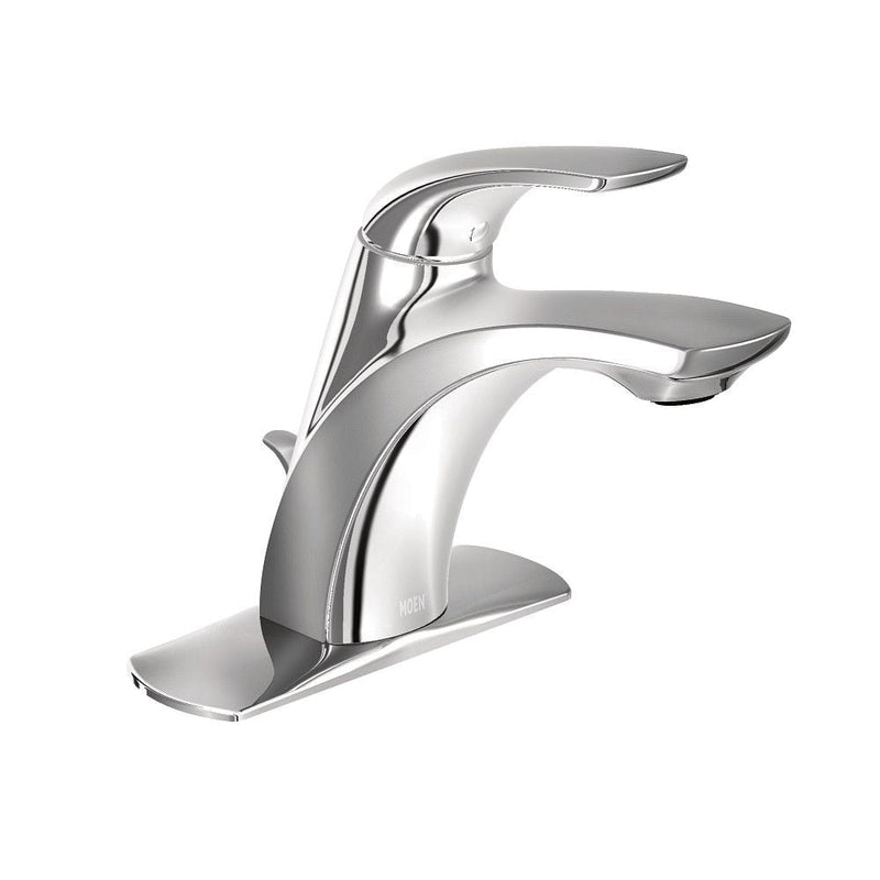 Zarina Single Handle High Arc Bathroom Faucet, Chrome M1306
