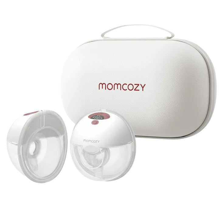 Momcozy Smart Breast Pump + Milk Storage Bags + Breast Pump Wipes S3859