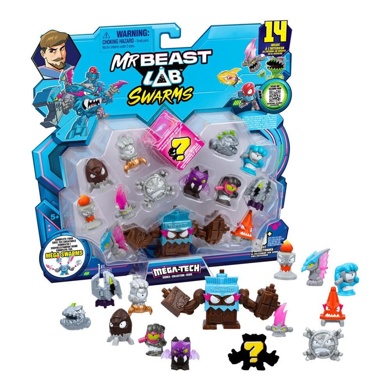 Swarms Hyper Fusion Series Mega Lab Pack, 14-pc, Assorted Figures K5088