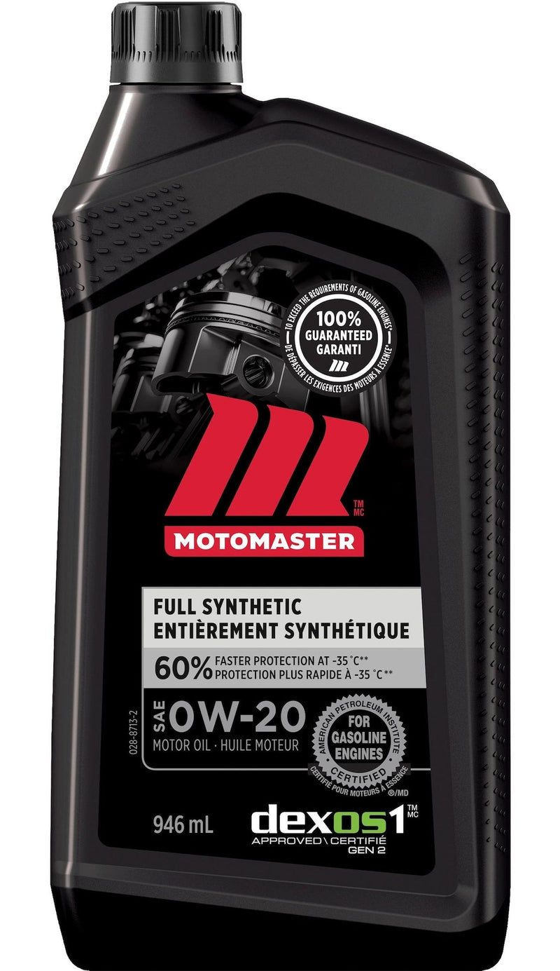 0W20 Synthetic Engine/Motor Oil, 946-mL X9994