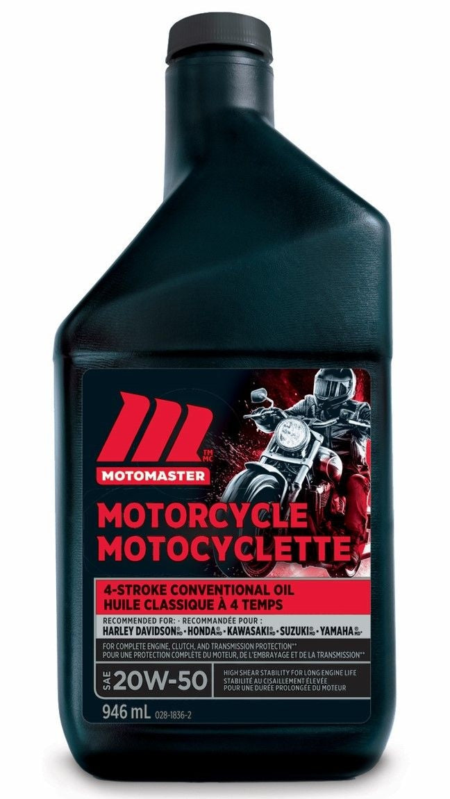 4-Stroke Motorcycle Oil SAE, 946-mL D8849