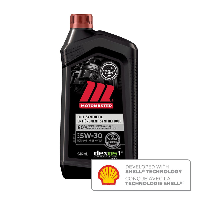 5W30 Synthetic Engine/Motor Oil, 946-mL G7935
