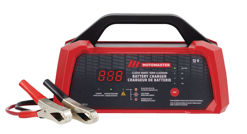 Classic Series Smart Battery Charger/Maintainer, Fully Automatic, 15/8/2-Amp, 12V P2389