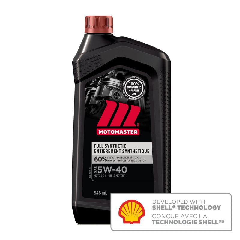 Full Synthetic 5W40 Synthetic Engine/Motor Oil, 946-mL U4618