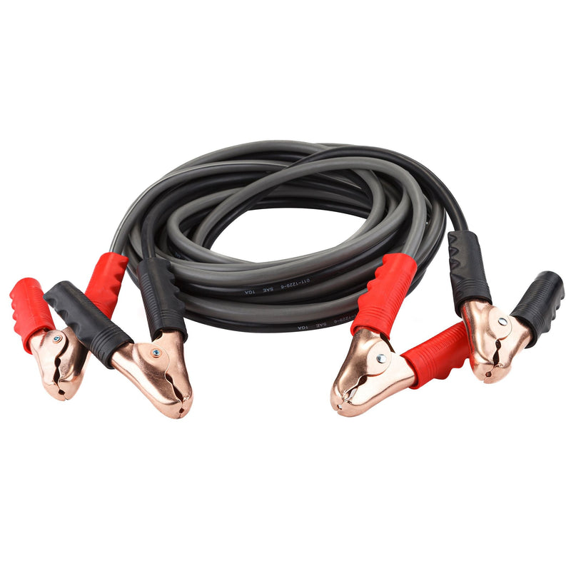 Heavy-Duty Booster/Jumper Cables, 1-Gauge, 25-ft O7836