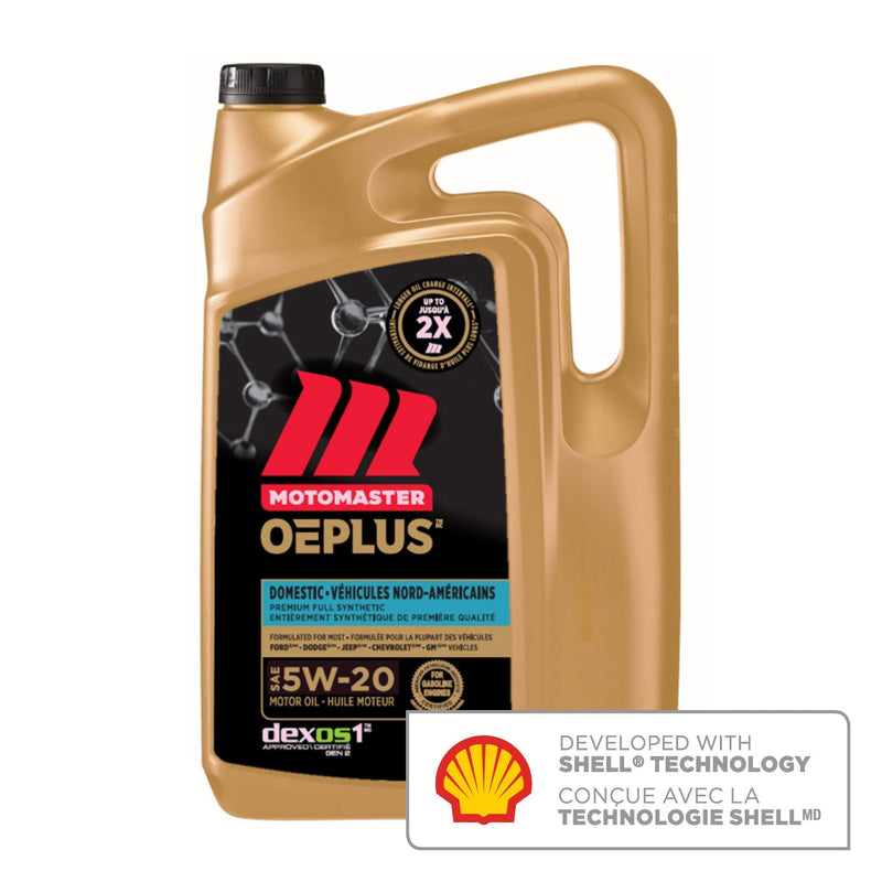 OEPLUS Domestic Premium 5W20 Synthetic Engine/Motor Oil, 5-L K1229