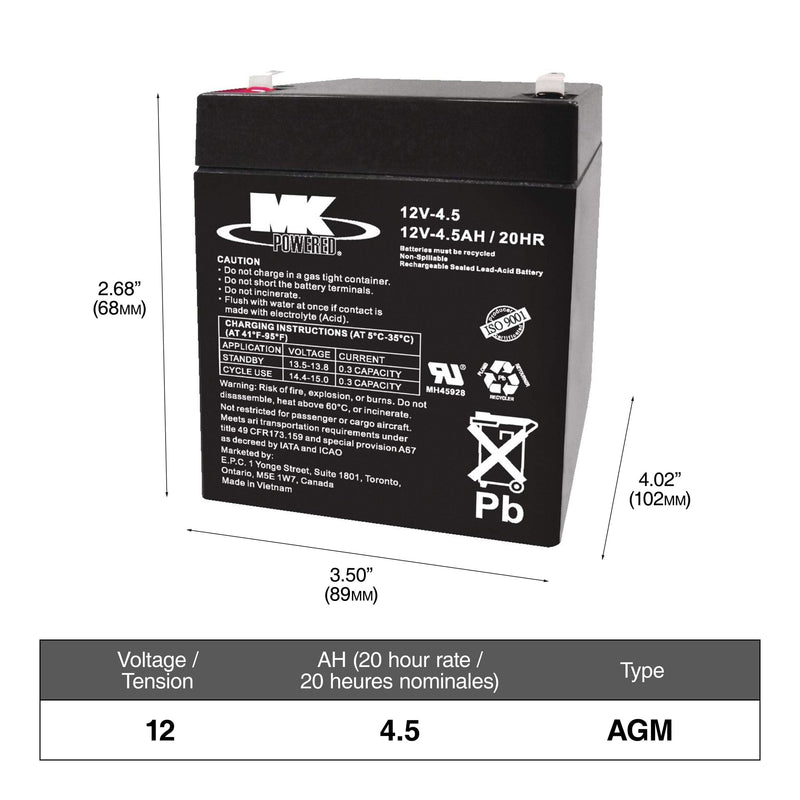OEPLUS Group Size 24F Battery, 750 CCA W2268