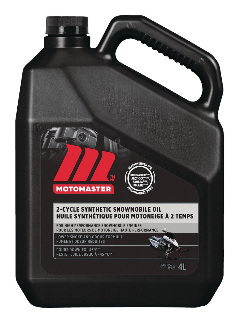 Synthetic 2-Stroke Snowmobile Oil, 4-L B6734