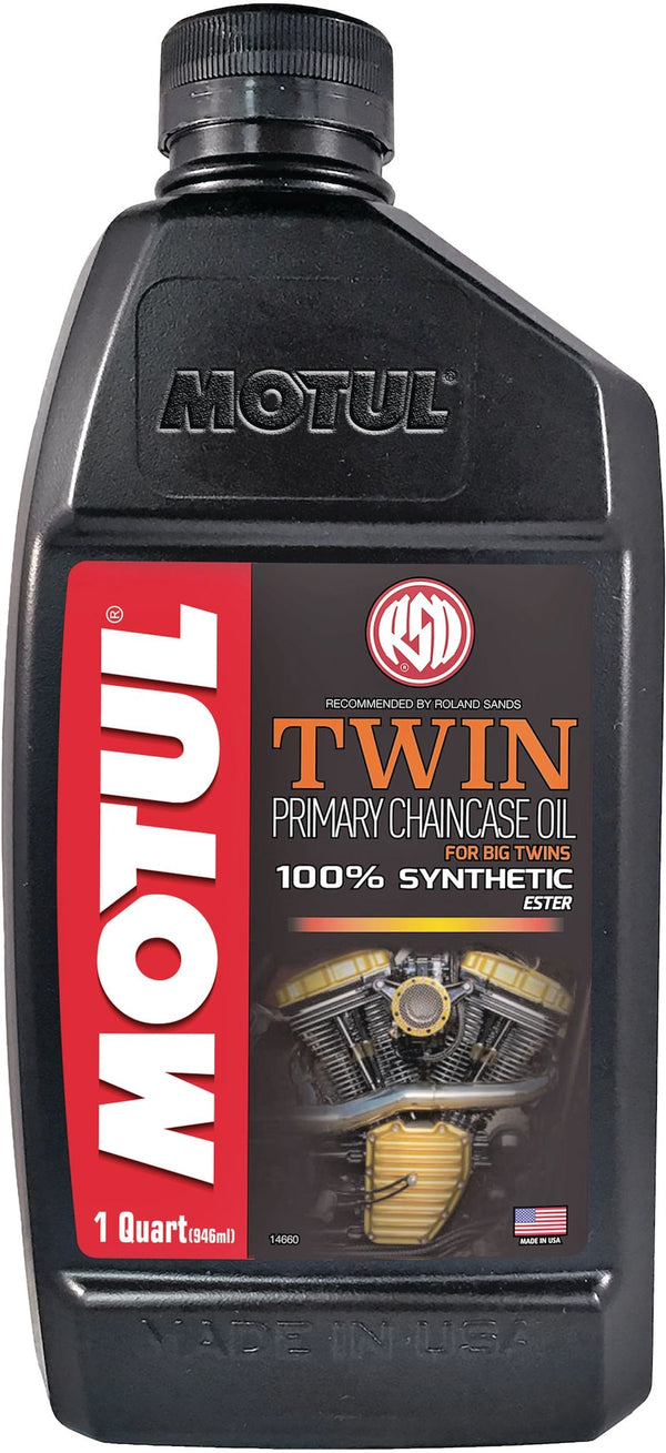 Twin Synthetic Primary Chain Case Motorcycle Oil, 1-L R0568