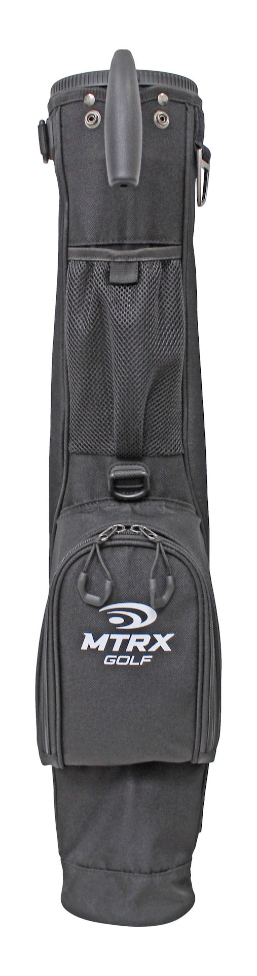 Sunday 3-Way Top Golf Stand Bag, Lightweight, Black W8235