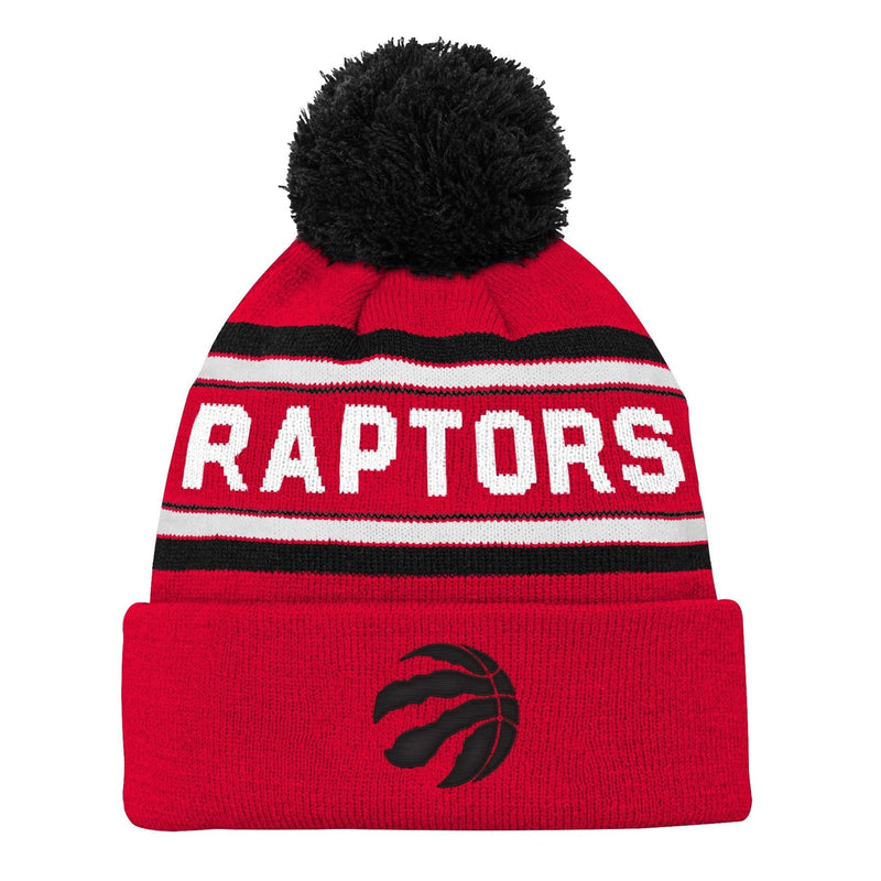 Raptors Jacquard Cuffed Knit With Pom, Acrylic Knit, Regular Size W8077