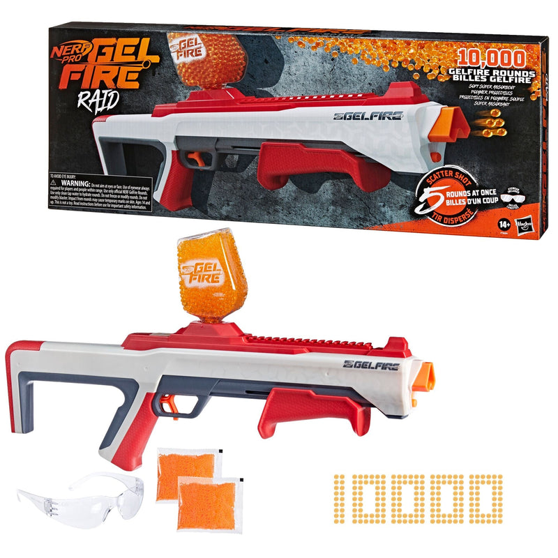 Pro Gelfire Raid Blaster with 10000 Gelfire Rounds F0723