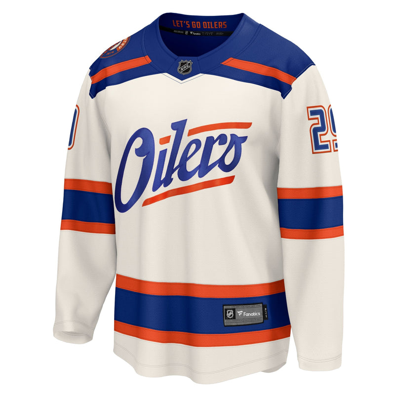 2025 Adult Standard Leon Draisaitl Alternate Breakaway Player Jersey, Various Sizes D7636