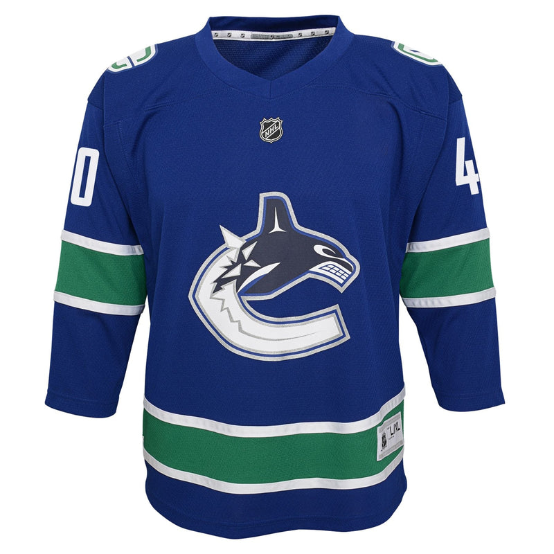 Replica Player Jersey, Elias Pettersson, Youth, Assorted Sizes K9074