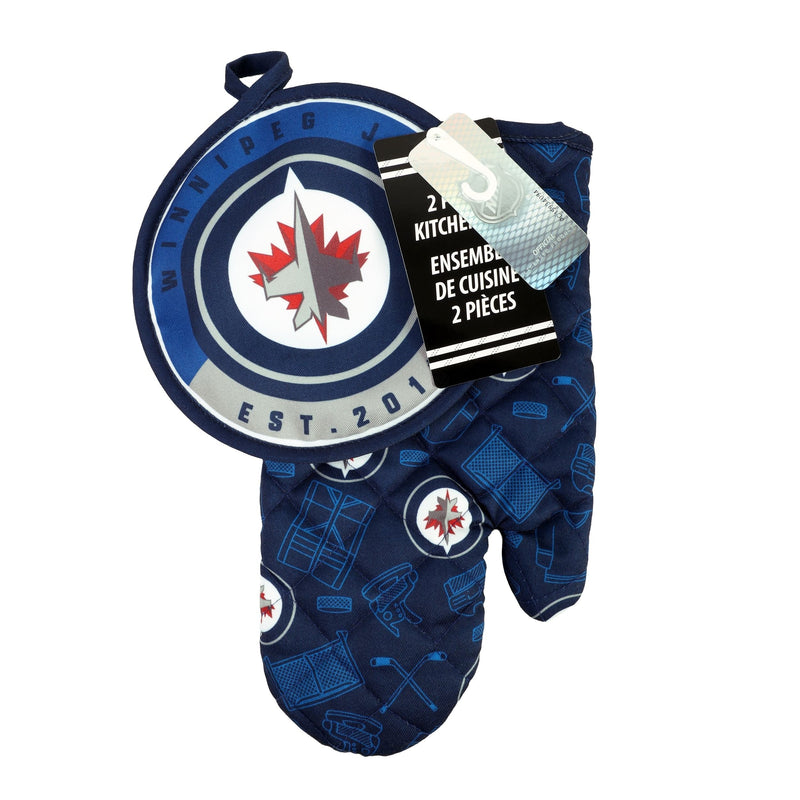 Kitchen Oven Mitt Pot Holder Set, 2-pc C998