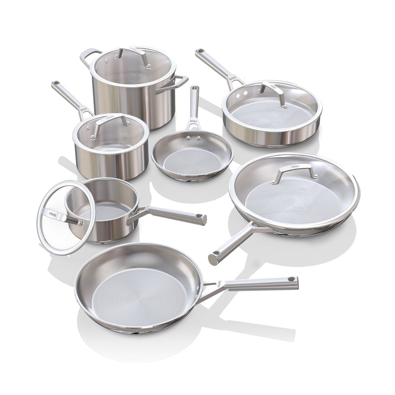 Everclad 12 piece Stainless Steel Cookware Set C6151