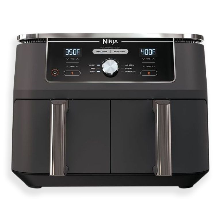6-in-1 XL Air Fryer with 2 Baskets, 10-qt Q2469