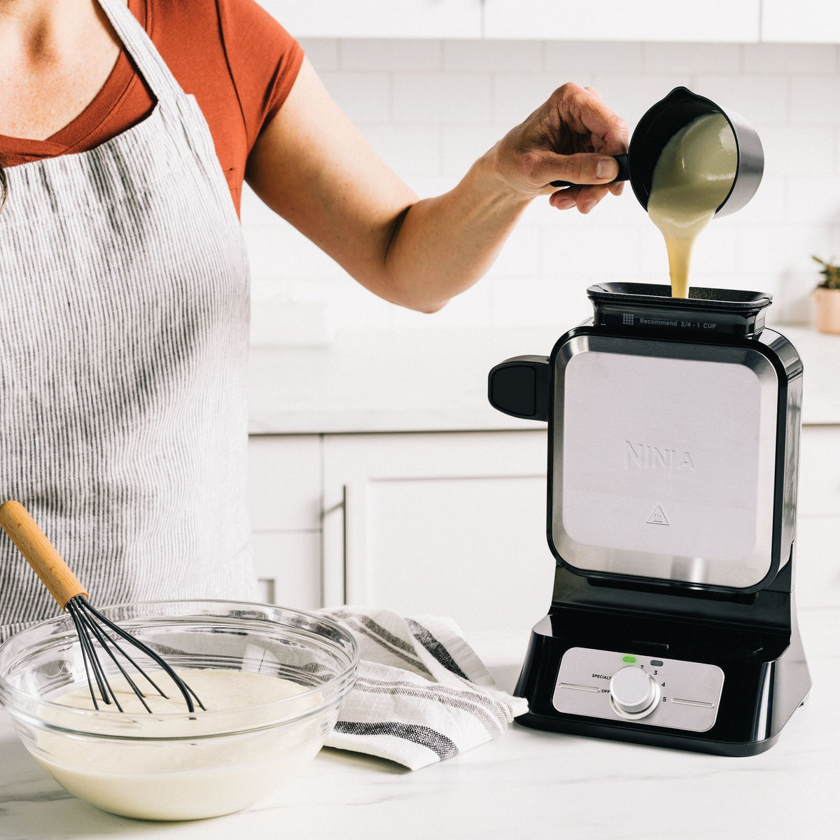 5-Shade Setting Waffle Maker
