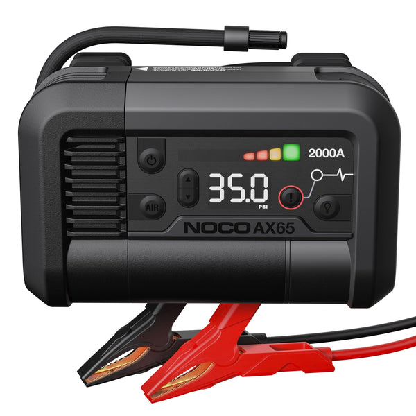 AX65 Boost Air Booster Pack/Jump Starter with Air Compressor, 2000-Amp, 12V J6697