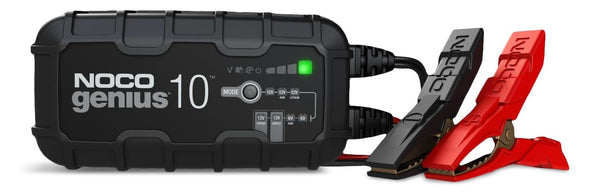 GENIUS10 Smart Battery Charger/Maintainer/Desulfator, 10-Amp, 6V/12V Y1049