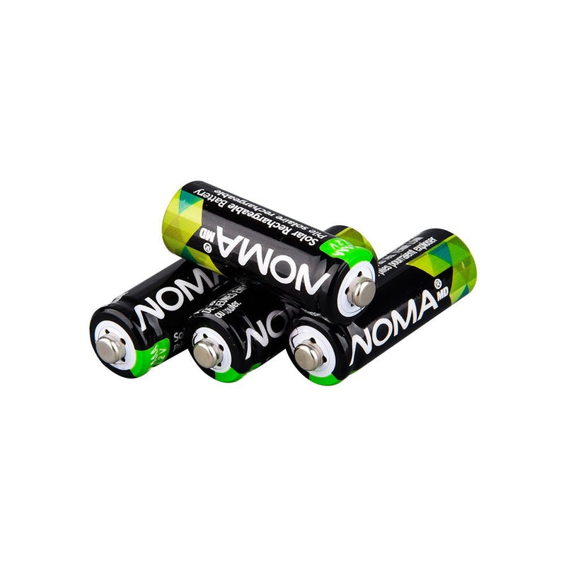 2/3 AAA Ni-MH 200mAh Rechargeable Batteries for Solar Lights, 1.2V, 4-pk M3950