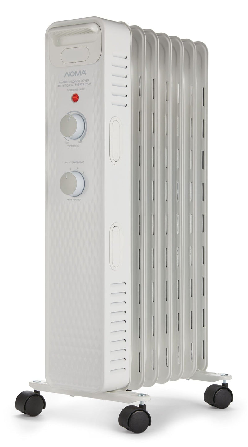 3-Setting Mechanical Oil Filled Radiator with Adjustable Thermostat O7996