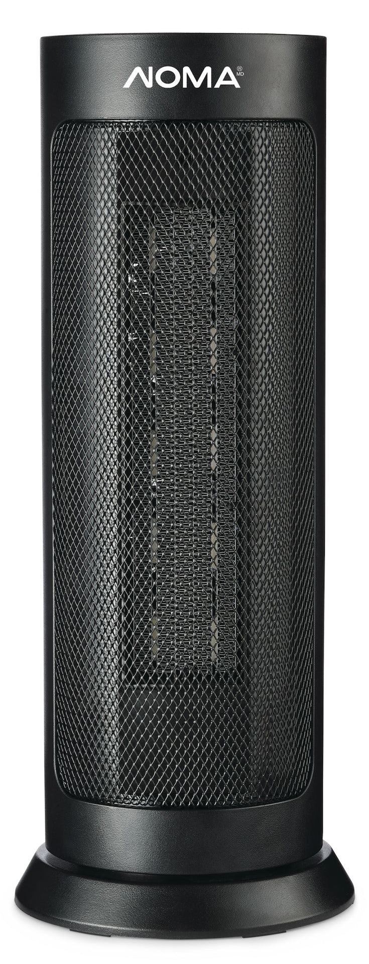 Oscillating Digital Tower Ceramic Heater with Remote Control and Thermostat, Black, 18-in I6314