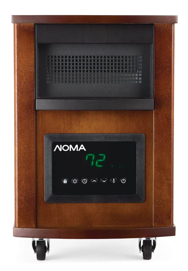 Wood Cabinet Infared Space Heater withRemote Control & Thermostat, 1500W I6508