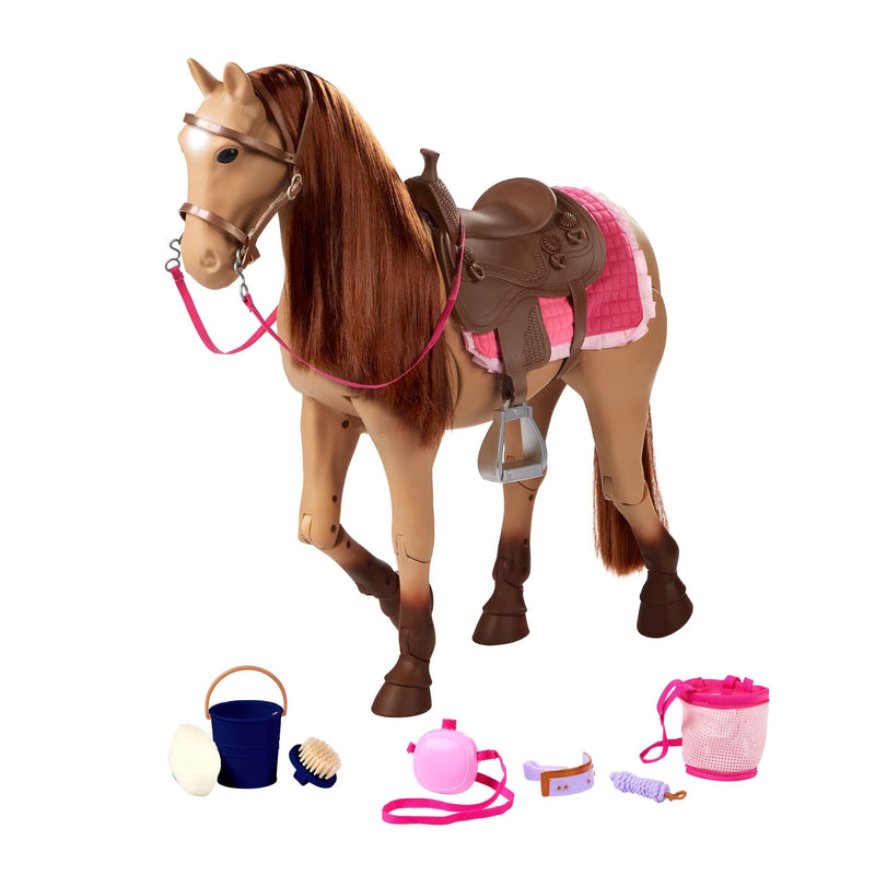 Toy Horse Playset with Accessories for Ages 3+, Various Styles I3391