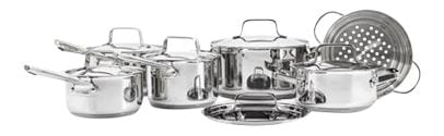 Canadian Signature Stainless Steel Cookware Set, 12-pc S8923