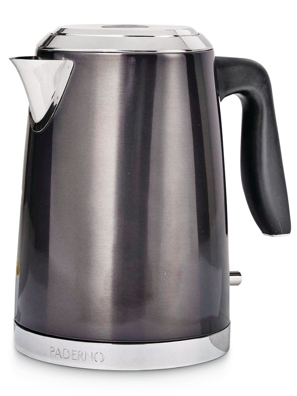 Cordless Electric Kettle with Auto Shut Off, Black Stainless Steel, 1.7L R4469