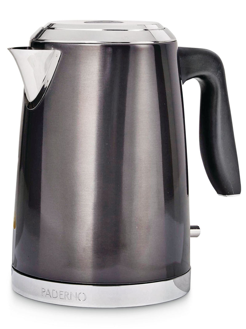 Cordless Electric Kettle with Auto Shut Off, Black Stainless Steel, 1.7L R4469