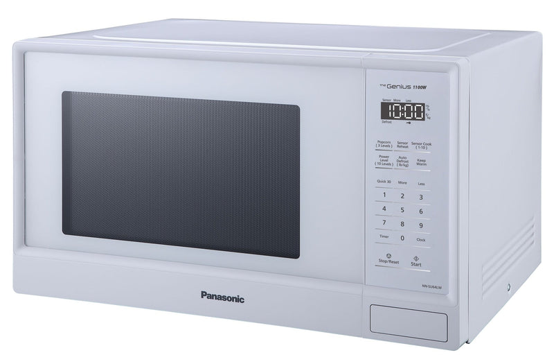 NN-SU64LW Countertop Microwave Genius Sensor Cooking, 1.3-cu.ft., Matte White M3731