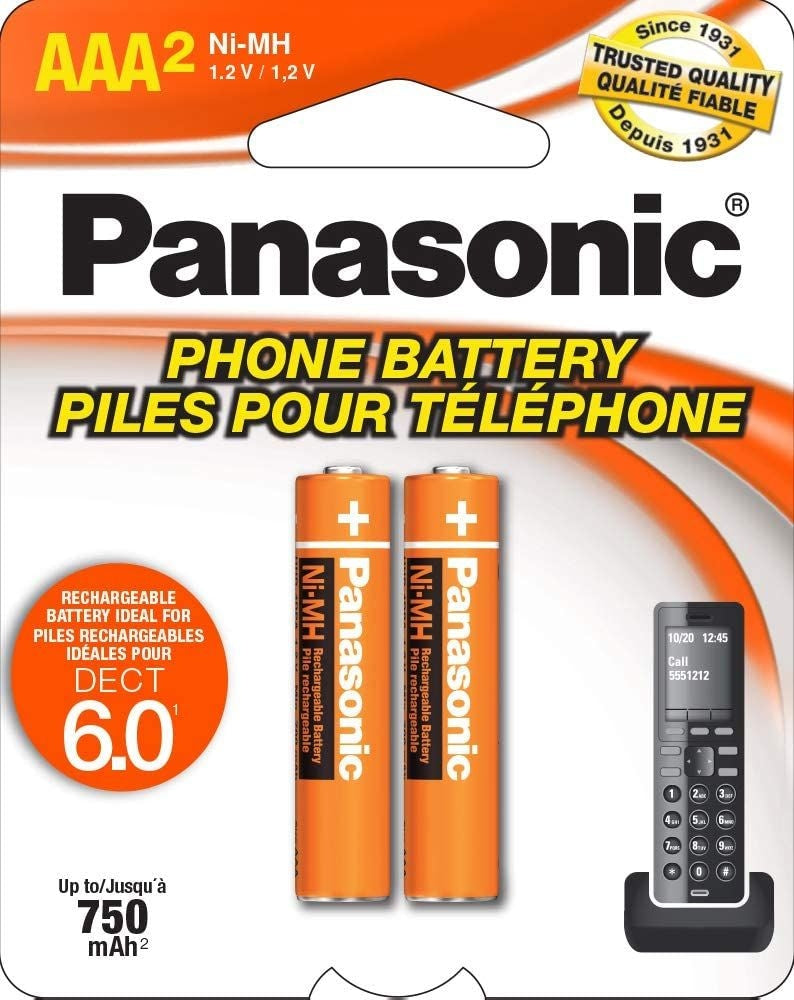 Rechargeable AAA Battery for Cordless Phones (HHR4DPA2BA) O7435