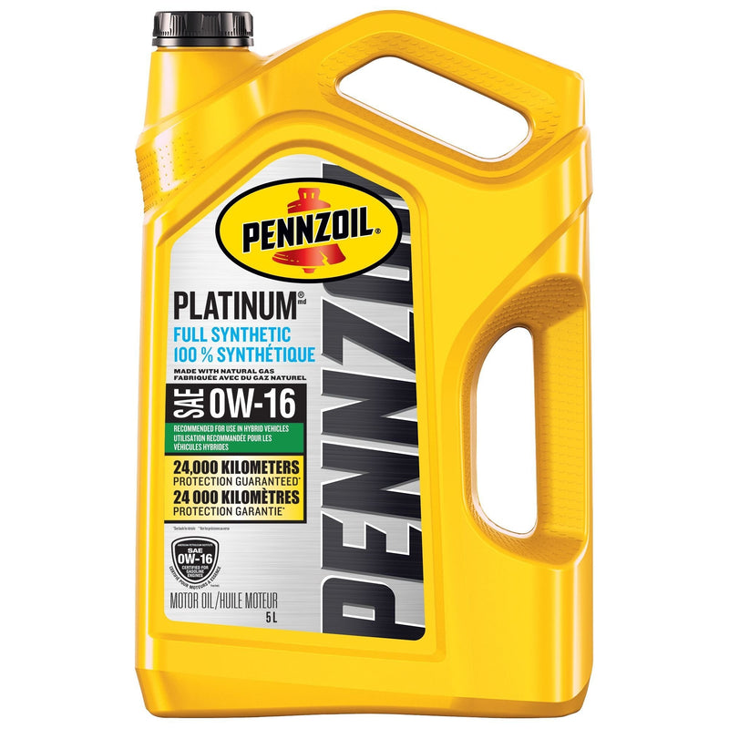 Platinum 0W16 Synthetic Engine Oil, 5-L X2448