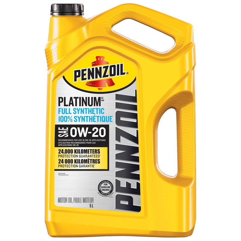 Platinum 0W20 Synthetic Engine/Motor Oil, 5-L D3487