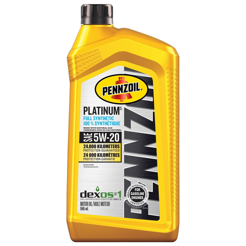 Platinum 5W20 Synthetic Engine/Motor Oil, 946-mL O2455