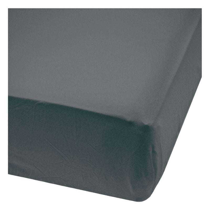 Bamboo Baby Crib Fitted Sheets, Charcoal M0083
