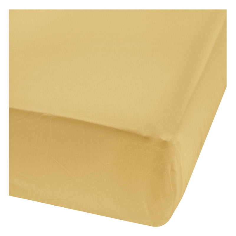 Bamboo Baby Crib Fitted Sheets, Curry N1519
